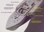 Schnellboot S712 (M=1:35); Ansicht Bugsektion