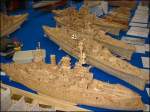 Bereits im März 2005 waren zahlreiche Schiffe aus Streichhölzern auf der Modellbau-Messe in Sinsheim ausgestellt.