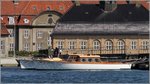 Beim ehemaligen Marinestützpunkt auf Holmen (Kopenhagen) liegen diese Barkassen. 02.06.2016