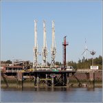 Die Löschbrücke am Osterort in Bremen. 07.09.2016