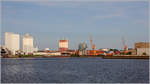 Der Getreidehafen in Bremen mit seinen Silos und Lagern. 23.08.2017