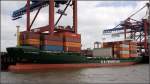 Die 2000 gebaute B. G. ROTTERDAM (IMO 9232979) liegt am 06.09.2007 an der Stromkaje in Bremerhaven. Sie ist 132 m lang, 19 m breit, hat eine GT von 6368 und ist fr 698 TEU ausgelegt. Heimathafen ist St. John's (Antigua and Barbuda). Frherer Name: MARSTAN HEGEMANN ROLANDWERFT