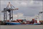 Die 2006 gebaute BCL IWONA (IMO 9336294) liegt am 24.08.2008 an der Stromkaje in Bremerhaven. Sie ist 132 m lang, 19 m breit und hat eine GT von 6701. Heimathafen ist St. John's (Antigua and Barbuda).