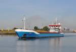 MS Anke - Baggerschiff - Baggertiefe max. 19m - Lg. 49,85m - Br. 8,34m - Tg. 3,60m (beladen) - 9 Kn am 23.08.09 auf der Weser