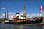 Goliath, Schlepper Museumsschiff am 9.08.2010 in Bremerhaven.