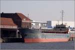 Die 1969 gebaute MERIDIAN (IMO 7002605) liegt am 23.10.2011 im Fischereihafen II in Bremerhaven. Sie ist 74 m lang, 11 m breit, hat eine GT von 1.251 und eine DWT von 1.404 t. Heimathafen ist Wilhelmshaven.