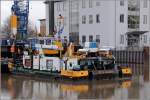 Schubboot CECILIE (ENI 05604500) wurde 1965 auf der VEB Rosslauer Schiffswerft gebaut. Lnge: 14,15 m, Breite: 8,17 m, Tiefgang: 1,17 m. Frherer Name: SCH 2326. Gemeldet ist die CECILIE in Brake. Bremerhaven, 08.11.2013.