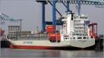 Die 2007 gebaute IDA RAMBOW (IMO 9354478) liegt am 24.04.2014 an der Stromkaje in Bremerhaven. Sie ist 149 m lang, 22,5 m breit, hat eine GT von 11.662, eine DWT von 13.740 t und eine Kapazität von 1.008 TEU. Sie fährt unter deutscher Flagge mit Heimathafen Hamburg. 