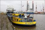 Die 1970 gebaute BEVENRODE (ENI 040183309) liegt am 13.03.2016 im Verbindungshafen in Bremerhaven. Sie ist 86 m lang und 9,50 m breit, die Tonnage beträgt 1.146 t. Heimathafen ist Hamburg. 