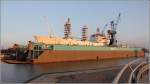Die 1962 gebaute CAP SAN DIEGO (IMO 5060794) liegt für turnusmäßige Arbeiten im Dock V der GErman Dry Docks in Bremerhaven. 12.03.2016  