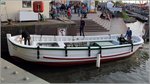 Das 1964 gebaute Börteboot HEL 30 STÖRTEBEKER liegt am 27.05.2016 im Neuen Hafen von Bremerhaven.