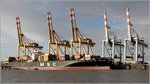 Die 1996 gebaute MSC KATYANYAI (IMO 9110389) liegt am 31.07.2016 an der Stromkaje in Bremerhaven. Sie ist 275 m lang und 40 m breit, hat eine GT/BRZ von 64.054, eine DWT von 68.363 t und eine Kapazität von 5.711 TEU. Heimathafen ist Panama. Frühere Namen: APL LIBERTY, MOL INFINITY, HYUNDAI LIBERTY.