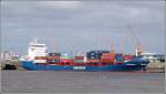 Die 2006 gebaute WMS GRONINGEN (IMO 9339038) liegt am 06.09.2007 an der Stromkaje in Bremerhaven. Sie ist 121,24 m lang, 20,60 m breit, hat eine GT/BRZ von 7545 und ist fr 698 20-Fu-Container ausgelegt. Heimathafen ist Limassol auf Zypern.