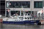 Das Zollboot WESERMÜNDE aus Bremerhaven durfte bei der Taufe des neuen Zollkreuzers BREMEN in Bremerhaven natürlcih nicht fehlen. 22.03.2019