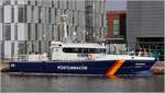 Der neue Zollkreuzer BREMEN (IMO 9833395( wurde am 22.03.2019 in ihrem Heimathafen Bremerhaven getauft. Die Taufzeremonie fand im Neuen Hafen statt. 