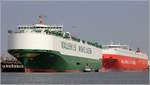Die beiden Wallenius Wilhelmsen Autotransporter MIGNON (IMO 9188251) und TAMERLANE (IMO 9218648) liegen hintereinander im Verbindungshafen von Bremerhaven.
Die 1999 gebaute MIGNON ist 227,95 m lang und 32,33 m breit, hat eine GT/BRZ von 67.264, eine DWT von 28.126 t und kann 7.194 Fahrzeuge befördern. Heimathafen ist Stockholm (Schweden).
24.05.2019