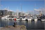 Die im-jaich Lloyd Marina im Neuen Hafen von Bremerhaven ist gut besucht. 25.05.2019
