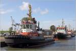 Die 2009 gebaute BUGSIER 9 (IMO 9429558) liegt im Kaiserhafen I in Bremerhaven. Länge: 32 m, Breite: 12,6 m, zwei Maschinen mit zusammen 4.800 kw, Pfahlzug: 95,1 t. Heimathafen ist Hamburg. 13.09.2019