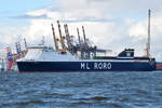 ML FREYJA , Ro-Ro Cargo , IMO 9799977 , Baujahr 2017 , 191.44 × 26.2m , Bremerhaven , 28.10.2019