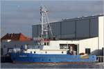 Die 1983 gebaute HOGSTEAN (IMO 8324610) ist 25,79 m lang und 7,52 m breit. Bis 2016 war sie unter dem Namen OLAND für den Landesbetrieb für Küstenschutz, Nationalpark und Meeresschutz des Landes Schleswig-Holstein im Einsatz und wurde dann verkauft. In den letzten Monaten wurde sie in Bremerhaven für Offshore-Dienstleistungen umgerüstet und erhielt den neuen Namen. 15.02.2020
