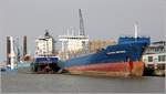 Die 2004 gebaute KATHERINE BORCHARD (IMO 9246530) liegt im Kaiserhafen I in Bremerhaven an der Werftkaje. Das Feederschiff ist 134,44 m lang und 22,74 m breit, hat eine GT/BRZ von 9.962, eine DWT von 11.376 t und eine Kapazität von 868 TEU. Heimathafen ist St. John's (Antigua and Barbuda). Frühere Namen: STINA, CHARLOTTE BORCHARD, RACHEL BORCHARD. 29.02.2020