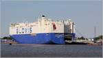 Die 2014 gebaute GLOVIS SUNRISE (IMO 9702405) liegt am Kaiserhafen II in Bremerhaven. Sie ist 199,97 m lang und 35,40 m breit, hat eine GT/BRZ von 64.546 und eine Kapazität von 7.280 Fahrzeugen. Heimathafen ist Majuro (Marshall Islands). 24.06.2020