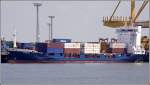 Die 1995 gebaute Maris (IMO 9122239) liegt am 05.07.2008 an der Stromkaje in Bremerhaven. Sie ist 101,13 m lang, 18,20 m breit, hat eine GT/BRZ von 3999 und ist fr 508 TEU ausgelegt. Die Maschine leistet 3875 kw, die Geschwindigkeit betrgt 15 kn. Heimathafen ist St. John's auf Antigua and Barbuda.