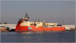 Die 2014 gebaute EDT HERCULES (IMO 9491422) liegt im Fischereihafen 2 in Bremerhaven. Dieses supply vessel (standby vessel) ist 88,80 m lang und 19,60 m breit, hat eine GT/BRZ von 4.964 und eine DWT von 4.540 t. Heimathafen ist Limassol (Zypern). 08.11.2020
