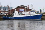 ARNE TISELIUS , Forschungsschiff , IMO 7517624 , Baujahr 1976 , 31  x 6m , 16.03.2017 cuxhaven 