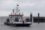 Das Wasserinjektionsgert STEUBENHFT (ENI 04807490) reinigt die Zufahrt zum Fhrhafen in Cuxhaven. Sie ist 40 m lang und 10 m breit. Heimathafen ist Cuxhaven.