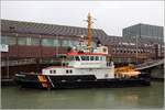 Der Tonnenleger BAUMRÖNNE des WSA Cuxhaven wurde 1993 gebaut, ist 26,61 m lang, 9,00 m breit und hat einen Tiefgang von 1,30 m. Der Hauptantrieb erfolgt mit zwei Maschinen die je 650 kW leisten und eine max. Geschwindigkeit von 13 kn ermöglichen. Hier liegt sie am 07.12.2019 an ihrem heimatlichen Liegeplatz in Cuxhaven. 