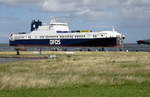 Am 05.09.2020 um 13.30 Uhr erreicht das 199 Meter lange Ro-Ro Cargo-Schiff  PETUNIA SEAWAYS  (IMO: 9259501) (ex Tor Petunia) der auf RoRo-Verkehre spezialisierten dänischen Reederei DFDS Seaways