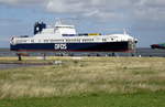 Am 05.09.2020 um 13.30 Uhr erreicht das 199 Meter lange Ro-Ro Cargo-Schiff  PETUNIA SEAWAYS  (IMO: 9259501) (ex Tor Petunia) der auf RoRo-Verkehre spezialisierten dänischen Reederei DFDS Seaways den Radarturm von Cuxhaven. Das Schiff wurde im Jahre 2003 von der Werft Flensburger Schiffbau-Gesellschaft gebaut. Es fährt unter dänischer Flagge, der Heimathafen ist Kopenhagen. 