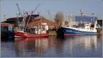 SC 2 aus Bsum und NC 309 aus Cuxhaven liegen am 31.12.2007 in Cuxhaven.