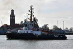 WULF 10 , Schlepper , IMO 9432983 , Baujahr 2009 , 33 x 12 m , 16.04.2026 , Hafen - Cuxhaven ,