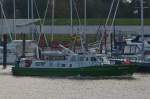 . Zollboot Lüneburg, Bj 1989, Bootstyp 17-Meter-Typboot; gebaut von Ernst Menzer in Hamburg,  Gesehen am 08.10.2014 im Außenhafen Emden.