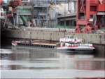 Hamburg am 6.6.09 - Die NIEDERSACHSEN 11 liegt am Reiherstieg.