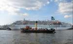 Die  Amadea  beim Hafenfest 2009 in Hamburg.