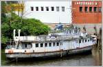 Namenlos.Ein Geisterschiff im Moldauhafen gesehen am 16.05.09.