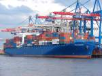 Hamburg - 24.6.07 - CHACABUCO am Burchhardkai.( Bj: 2006, L: 275,80m, 66.280 BRT )