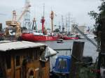 Hafenblick im Harburger Hafen