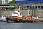 Schlepper  Karl Moritz  und die kleine Katrin im Hamburger Hafen - 13.07.2013