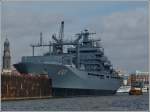 Das Marineversorgungsschiff  A 1411  habe ich am 17.09.2013 bei einer Hafenrundfahrt im Hamburgerhafen fotografiert.