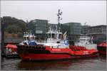 Die 2012 gebaute SD ROVER (IMO 9618745) liegt am 11.10.2013 in Hamburg. Sie ist 29 m lang, 10 m breit, hat eine Maschinenleistung von 2 x 1.864 kw und einen Pfahlzug von 60 t. Heimathafen ist Valletta (Malta).