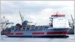 Containerschiff  Katharina ex Rijnborg 2006, Holland, verholt zum Burchardkai am 2.10.07