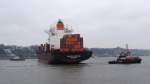 JAKARTA  EXPRESS    Containerschiff     Elbe-Hamburg/Hafen     8.12.2013  260 x 32,35 m