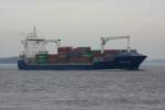 SAINTY VOGUE  Containerschiff   01.03.2014   Twelenflith