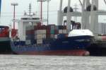 EVOLUTION    Containerschiff  Hamburg-Hafen  02.05.2014