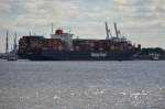 OSAKA EXPRESS , Containerschiff , IMO  9320697 , Baujahr 2007 , 335 x 43 m , 8749 TEU , Hamburger-Hafen  15.06.2015