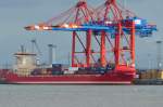 ALEXANDER  B , Feederschiff , IMO 9328649 , Baujahr 2006 , 154 x 24 m , 1221 TEU ,Hamburger Hafen  19.06.2015